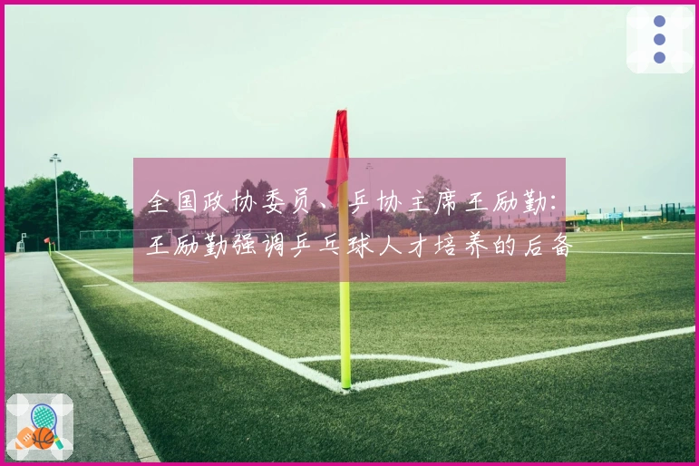 全国政协委员、乒协主席王励勤：王励勤强调乒乓球人才培养的后备力量建设